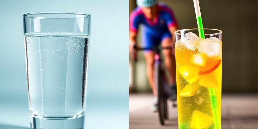 Sports Drinks vs. Water: When to Choose Which